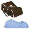 Nap Nanny N1000BLUEKT Blue with Chocolate Travel Bag Made in USA 