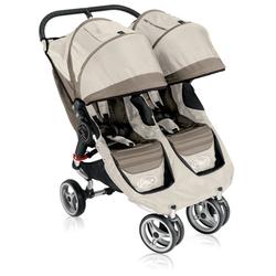 Baby Jogger 81175, City Mini Double Stroller, Stone-Black