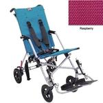 Convaid CX12 902845-903467 Cruiser Textilene 30 Degree Fixed Tilt Wheelchair Stroller - Raspberry