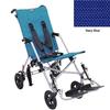 Convaid CX14 900490-903464 Cruiser Textilene 30 Degree Fixed Tilt Wheelchair Stroller - Navy Blue