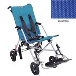 Convaid CX16 900145-903463 Cruiser Textilene 30 Degree Fixed Tilt Wheelchair Stroller - Ocean Blue