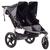 BOB Revolution SE Duallie Double Stroller, Black