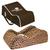Nap Nanny CH6060KIT, Chill Flat Giraffe with Chocolate Travel Bag Made in USA 