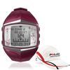 Polar FT60F Purple with Headsweats Race Hat