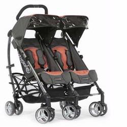 Baby Planet 101202 Unity Sport Lightweight Twin Stroller, Terra Cotta