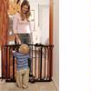 DreamBaby L790 Hallway Security Gate with 2 Free extensions, Black