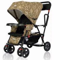 Joovy 452 Ultralight Caboose Stand On Tandem Strollers, Camo
