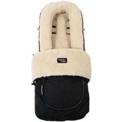 Valco Baby A052 -  Universal Deluxe Fluffly Foot Muff - Black Fleece