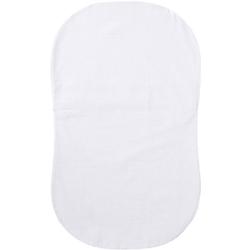 Halo - Bassinest Swivel Sleeper Fitted Sheet 100% Cotton - Grey Pin Dot