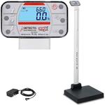 Detecto APEX-AC Physician Scale With Mechanical Height Rod and AC adapter 600 x 0.2 lb