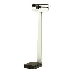 HealthOMeter 400KLWH Balance Beam Scale with Fixed Poise Bar and Wheels - 390 x 1/4 lb 