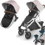 UPPAbaby Vista Stroller and Rumbleseat Double Stroller Bundle - ALICE