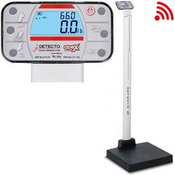 Detecto APEX-C Physician Scale With Mechanical Height Rod with WiFi / Bluetooth 600 x 0.2 lb