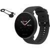 Polar Ignite 2 Fitness Smartwatch with Integrated GPS and Wrist-Based Heart Monitor - Black/Pearl (S/L) with USB Charging Cable 