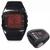 Polar FT60 with G1 GPS Heart Rate Monitor 90035740, Male Black with Red Display Made in USA 
