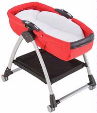 Peg Perego Skate Bassinet Stand Black And Silver Stand