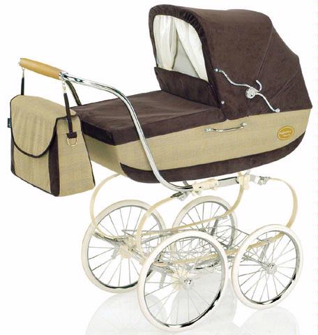 Galles Inglesina Classica Pram With Diaper Bag