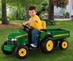 Peg Perego John Deere Turf Tractor with Trailer  IGOR0027