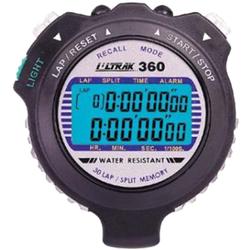 Ultrak 360 30 Lap Memory - 2 Line Display Electro Luminescent Sports Stopwatch