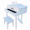 Schoenhut 309W 30 Key Classic Baby Grand Piano - White