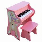 Schoenhut 9258H 25 Key Horse Piano w/ Bench 