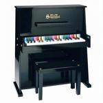 Schoenhut 3798B 37 Key Day Care Durable Piano - Black