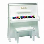Schoenhut 3798W 37 Key Day Care Durable Piano - White