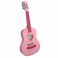 Schoenhut 605P 6 String Guitar (metal strings) - Pink
