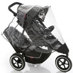 Phil & Teds DSD Stormy Weather Cover for Dash Double Stroller