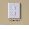 KidCo  S205-3 Universal Outlet Cover - 3 Pk - White