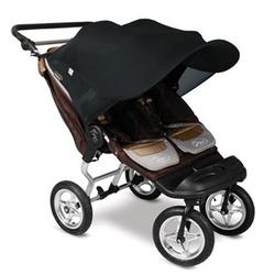 Protect-a-Bub 000120, Classic UPF 50+ Twin Sunshade - Black