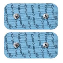 Compex Performance Electrodes Easy Snap ,  2 in x 4 in Pack of 2 