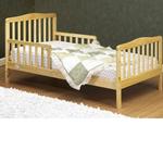 Orbelle - 401N Solid Wood Toddler Bed - Natural