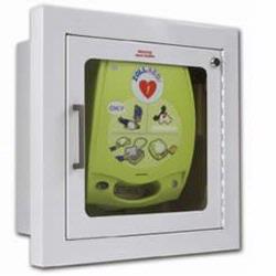 Zoll Defibrillator Flush Storage Cabinet