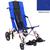 Convaid CX18 902594-903850 Cruiser Cordura 30 Degree Fixed Tilt Wheelchair Stroller - Mediterranean Blue Made in USA 