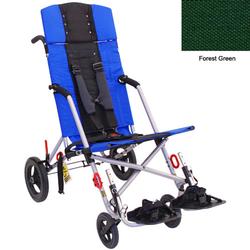 Convaid CX18 902594-903857 Cruiser Cordura 30 Degree Fixed Tilt Wheelchair Stroller - Forest Green