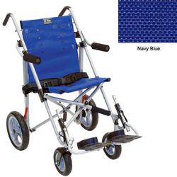 Convaid EZ18 900351-903464 EZ Rider 10 Degree Fixed Tilt Special Needs Stroller - Navy Blue
