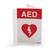 Philips 989803170921 AED Wall Sign - Red