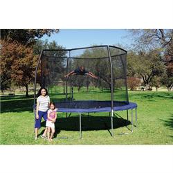 Bazoongi Kids OR1213B6C2 ORBOUNDER 12' Trampoline and Enclosure
