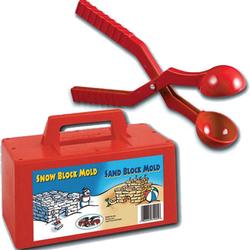 Flexible Flyer Snow Fun Starter kit with one Snow Block Maker and One Snowball Maker