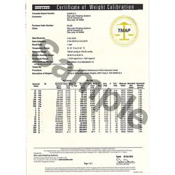 Rice Lake Non-Accredited Cert for 13121