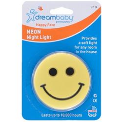 Dreambaby F1241 Happy Face Plug-In Neon Night Light
