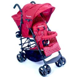 umbrella fold double buggy