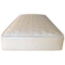 Naturepedic MT50-1R  Organic Cotton Quilted Deluxe 75 inch Trundle Twin 1 Sided