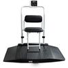Rice Lake 350-10-4 Dual Ramp Wheelchair Platform Scale with Seat , 1000 lb x 0.2 lb