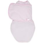 Embe 2-Way Baby Infant Swaddle - Pink Stripe