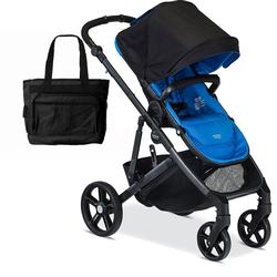 Britax B-Ready Stroller with Diaper Bag  - Capri