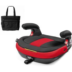 Peg Perego Viaggio Shuttle Backless Booster - Monza with Stylish Diaper Bag