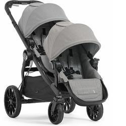 Baby Jogger City Select Lux with Second Seat Double Stroller - Slate 