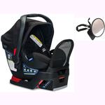 Britax Endeavours Infant Car Seat with Back Seat Mirror - Circa 
